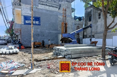 Dịch vụ ép cọc bê tông tại Nguyễn Thái Học - Nền móng vững chắc cho công trình xây dựng