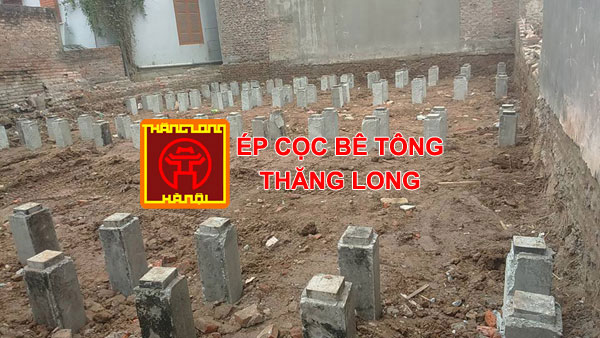 dịch vụ ép cọc bê tông