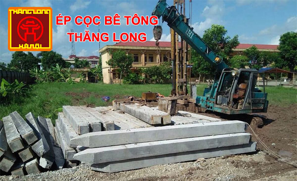 dịch vụ ép cọc bê tông