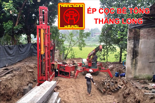 ép cọc bê tông