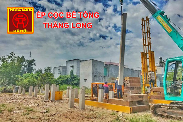 ép cọc bê tông