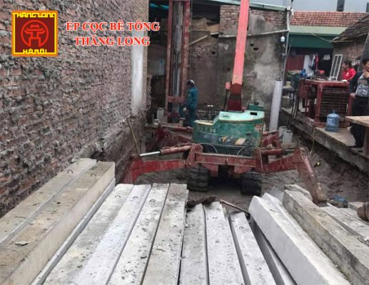 ép cọc nhồi bê tông